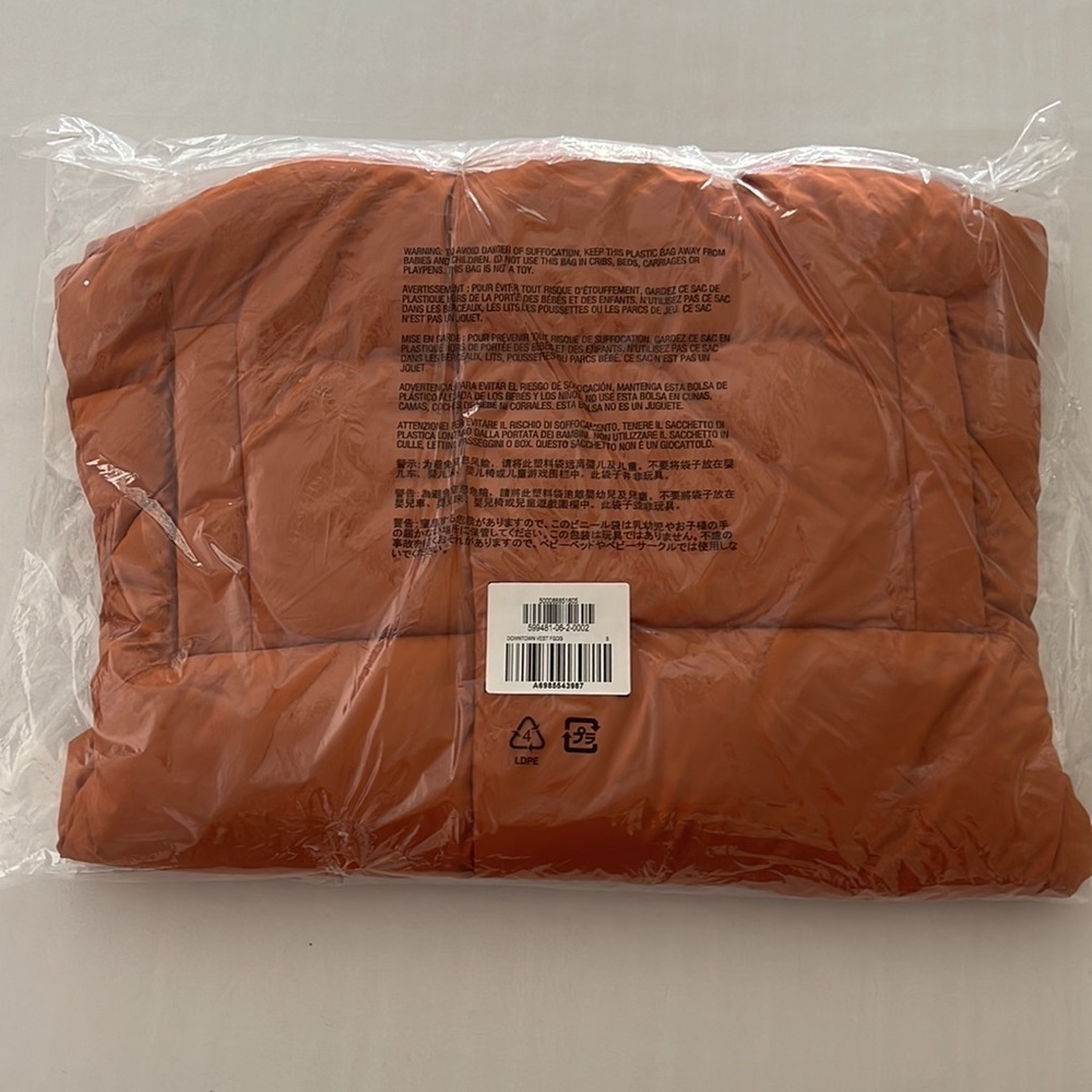 (NWT) ATHLETA Downtown Vest in Foliage Orange, Small - Picture 8 of 8